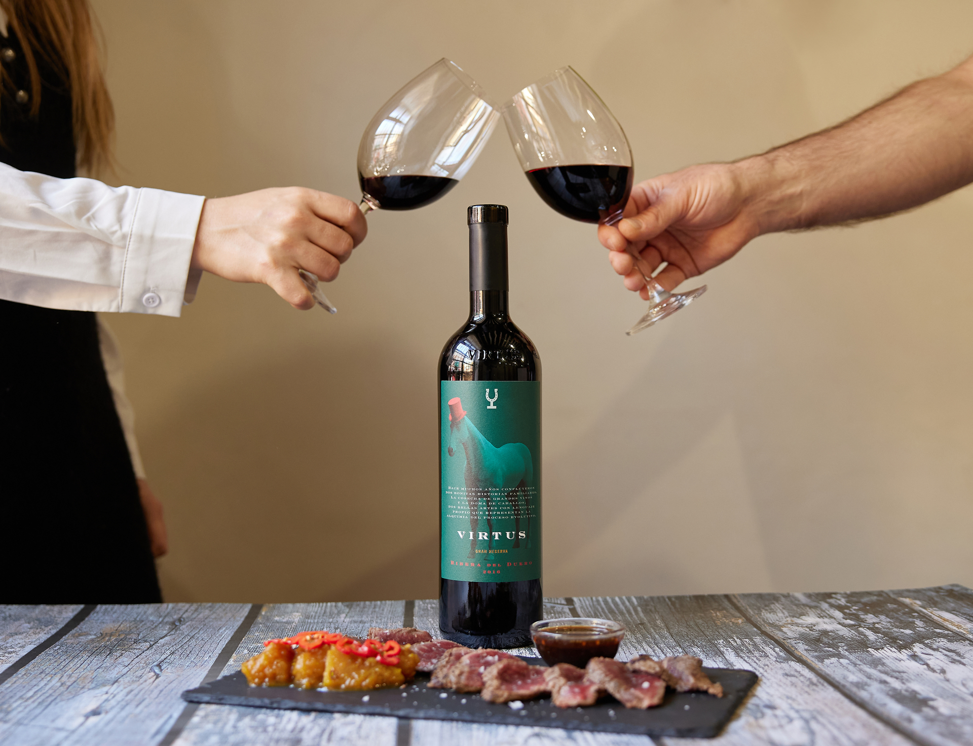 Virtus el vino ideal para San Valentín