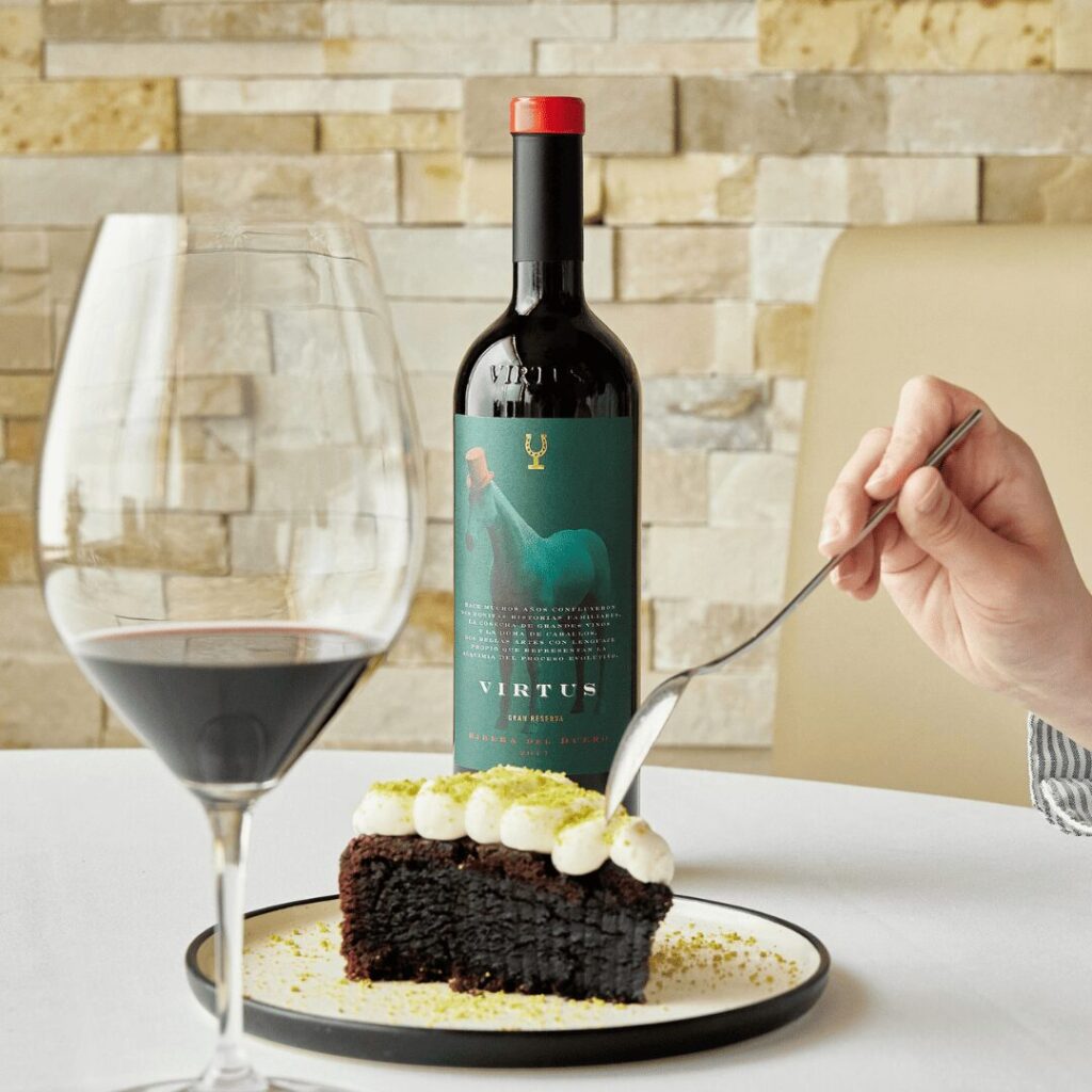 vino y chocolate