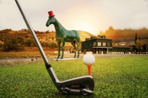 Golf y vino