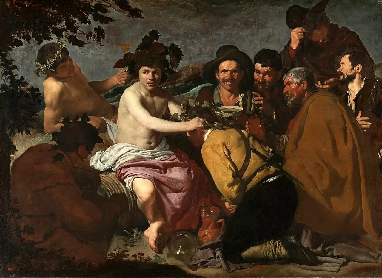 El triunfo de Baco por Velazquez
